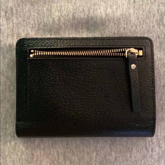 KATE SPADE BLACK LEATHER WALLET - Picture 2 of 8